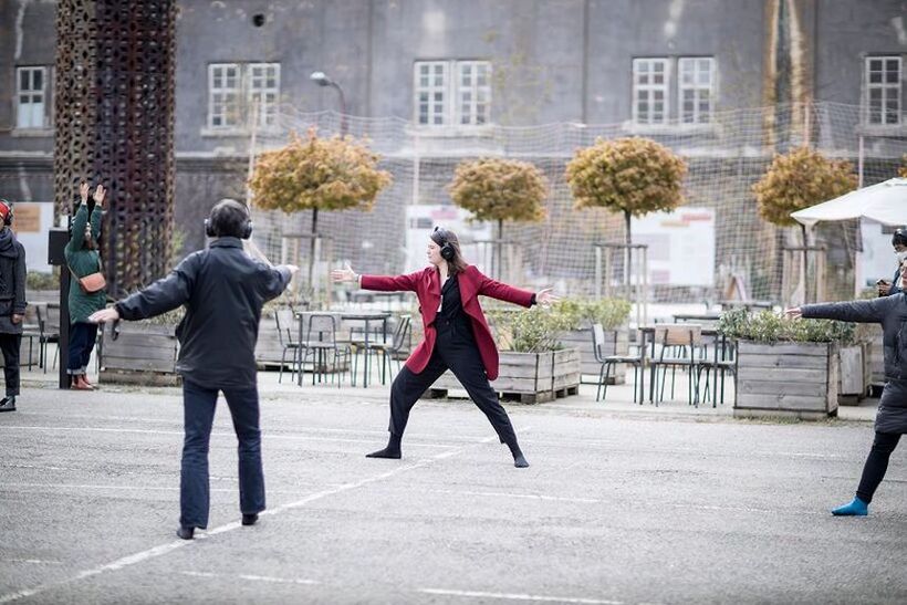 Emily May at Czech Dance Platform. Photo: Vojtěch Brtnický.